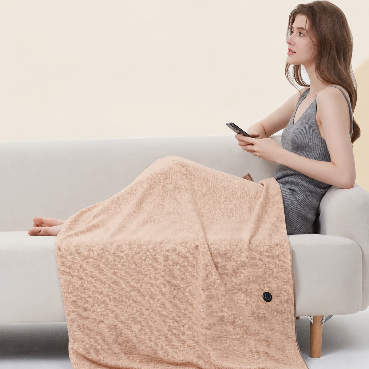 Warmli draped over your lap for a cozy evening